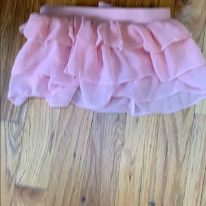 A ballet skirt